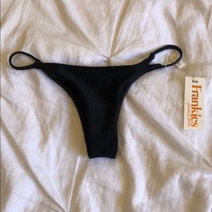 Black Frankies Bikinis Bottoms
